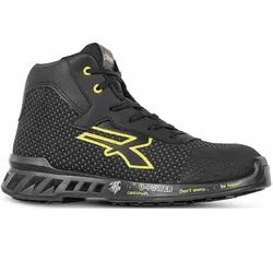 Sicherheitshochschuhe S3 "JOE" Red Leve - 39 - schwarz