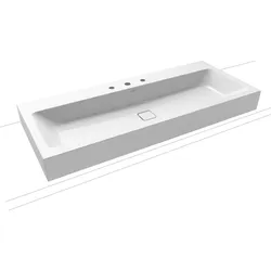 Kaldewei Wand-Waschtisch CONO, Modell 3091 ohne Überlauf 1200x500mm, 902706003001 902706003001