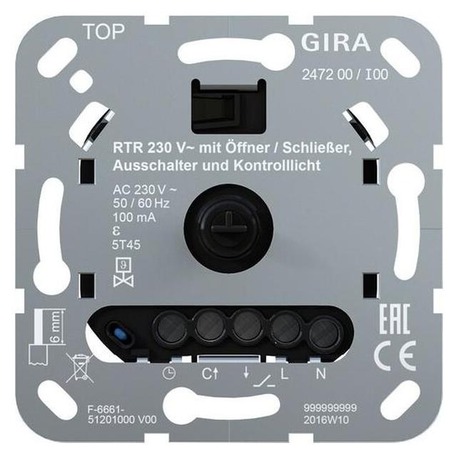 Gira Raumtemperaturregler (247200)