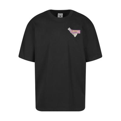 T-Shirt KARL KANI "Karl Kani Kani Bubblegum Tee", Herren, Gr. L, schwarz, 100% Baumwolle, bedruckt, relaxed fit, Rundhals, Shirts T-Shirt