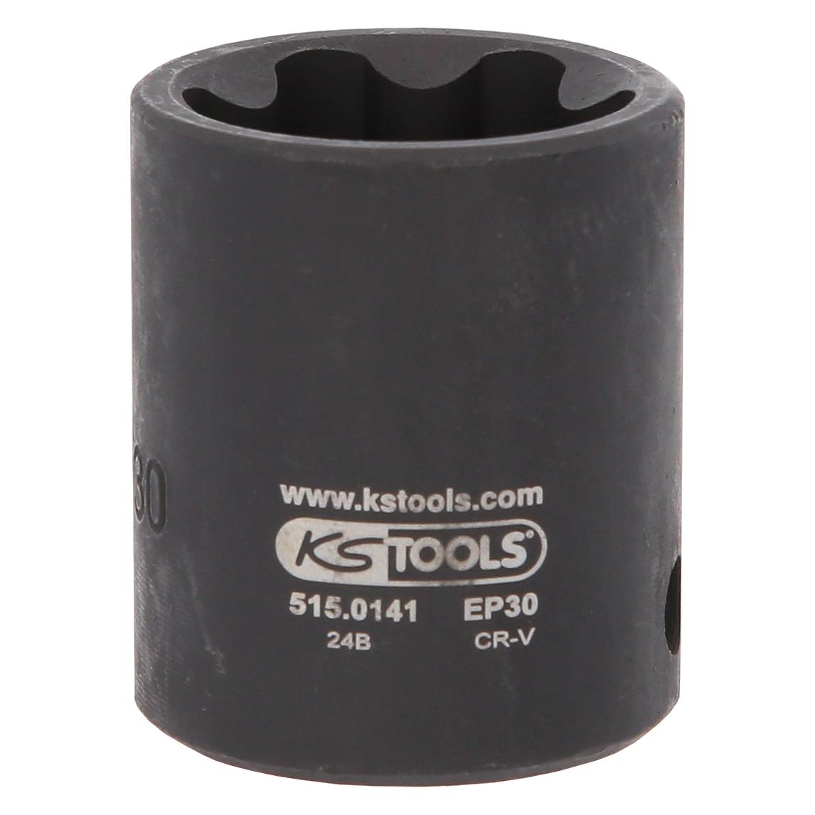 KS Tools 1/2" Torx-E-Plus-Kraft-Stecknuss, EPL30 (515.0141)