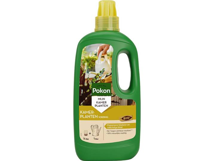 Pokon Bio Kamerplanten Voeding 1L - Biologische Plantenvoeding - 7ml per 1L water