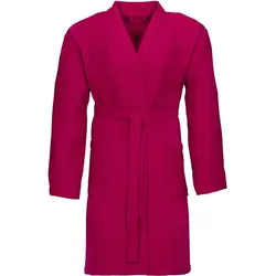 Vossen Unisex-Bademantel Rom cranberry S
