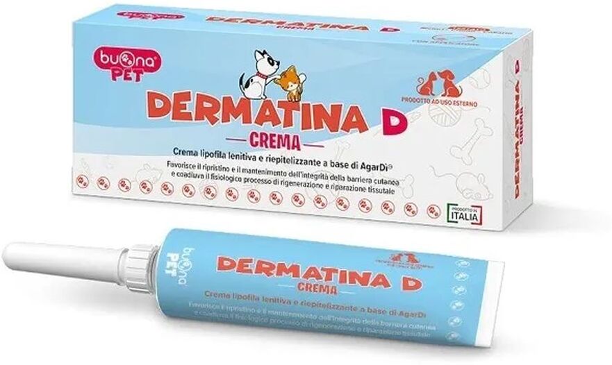 Buona Pet Dermatina D Crema per Cani e Gatti 30ML