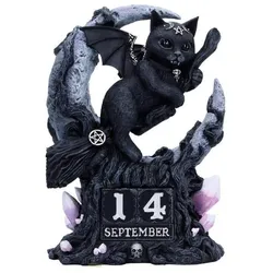 Nemesis Now, Kalender, Cult Cuties calendrier perpétuel Malpuss 16 cm