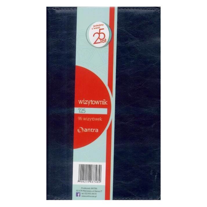 Antrax Visitenkartenetui 96 mit drei Fächern 725 Marineblau (233376) (233376)