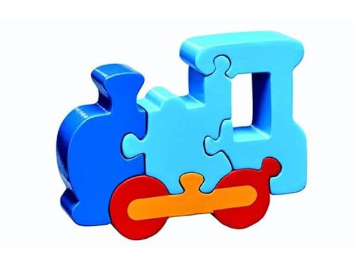 Houten puzzel - Trein
