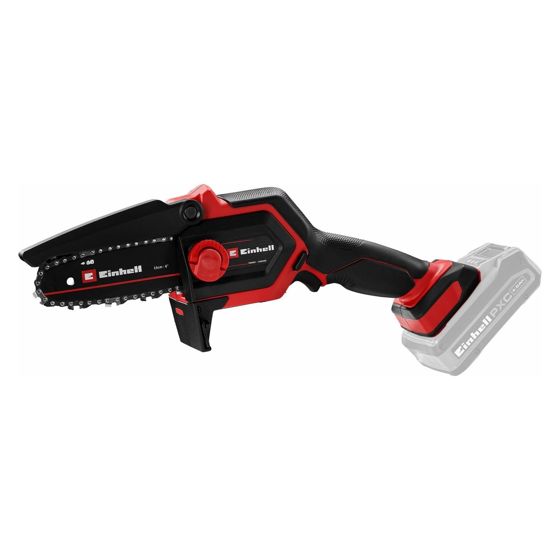 Einhell GE-PS 18/15 Li Holster Kit Akku-Kettensäge ohne Akku, ohne Ladegerät (Akku Kettensäge) (4600047)