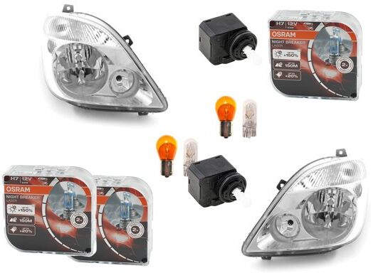NP24 Scheinwerfer Set + Osram Night Breaker Laser passend für Mercedes Sprinter 906