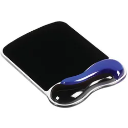 Kensington Duo Gel Mauspad mit Handgelenkauflage 62401 Blau, Schwarz