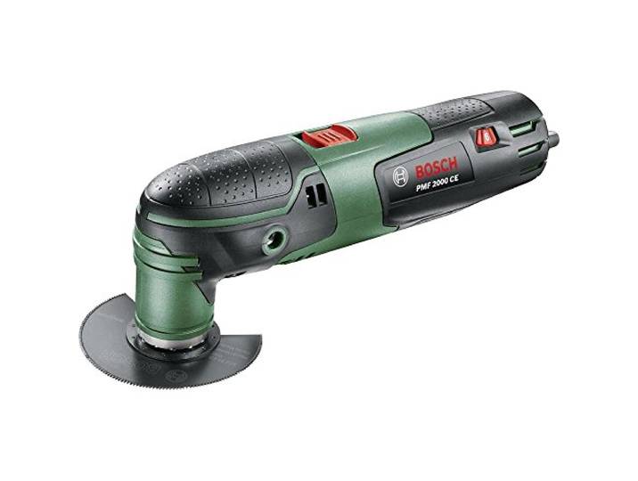 Bosch PMF 2000 CE Outil Multifonction 20000 Tours/Min 220 W - 1\,1 kg\, 10 Accessoires\, 230 V - Noir/Vert