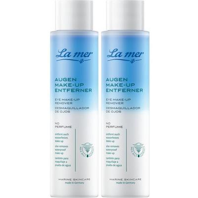 LA MER Augen Make-up Entferner o.Parfum 2x 2x100 ml Flüssigkeit