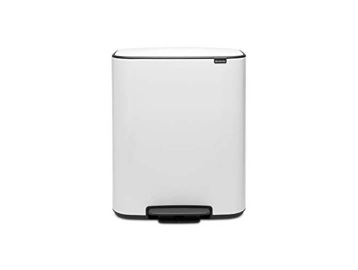 Brabantia Bo Treteimer, White, 2 x 30 l Eimer