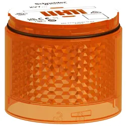 Schneider Electric XVB7C25 Leuchtelement, Harmony XVB7, modular, 70mm, orange, 24V ACDC, Dauerlicht, energieeffiziente LED