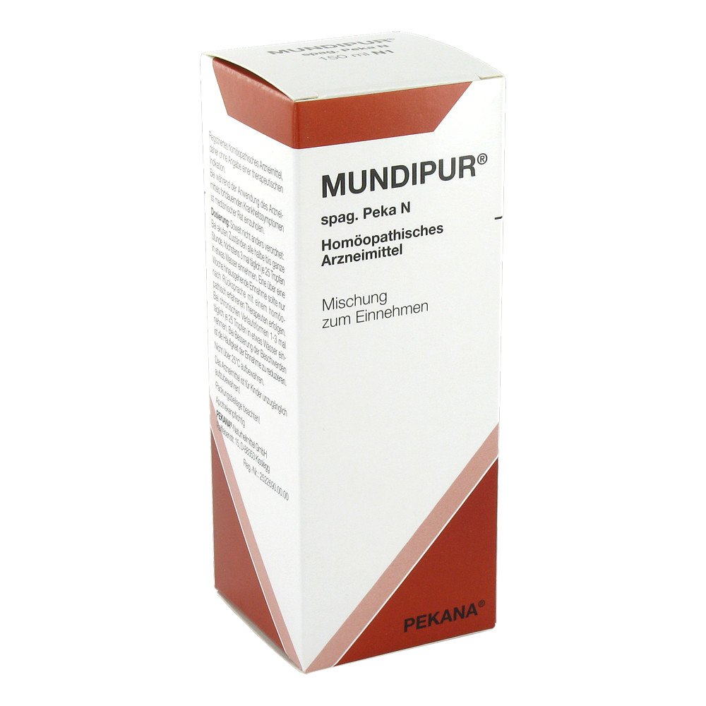 PEKANA Naturheilmittel GmbH Mundipur spag. Peka N Saft 03796330