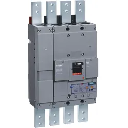 Hager HEF981H Leistungsschalter Baugröße h1600 4polig 70kA 1250A LSI