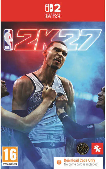 NBA 2K27 for Nintendo Switch 2 (Physical Game) (Game Cartridge) - Official NBA Basketball Simulation Game for Nintendo Switch