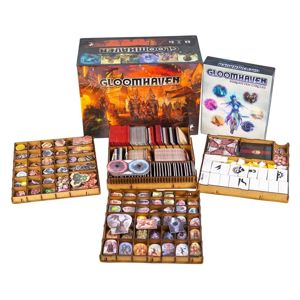 E-Raptor ERA19197 - Einlage: Gloomhaven + Forgotten Circle (ERA19197)