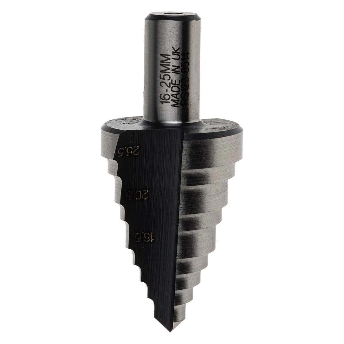 RS PRO 16-25mm HSS conduit entry step drill (16 mm, 25 mm) (1238514)