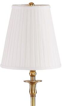 Linen Side Pleat Empire Buffet Shade - Ballard Designs