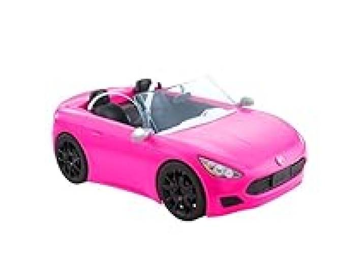 Barbie Dreamland Cabriolet Rose avec détails Amusants