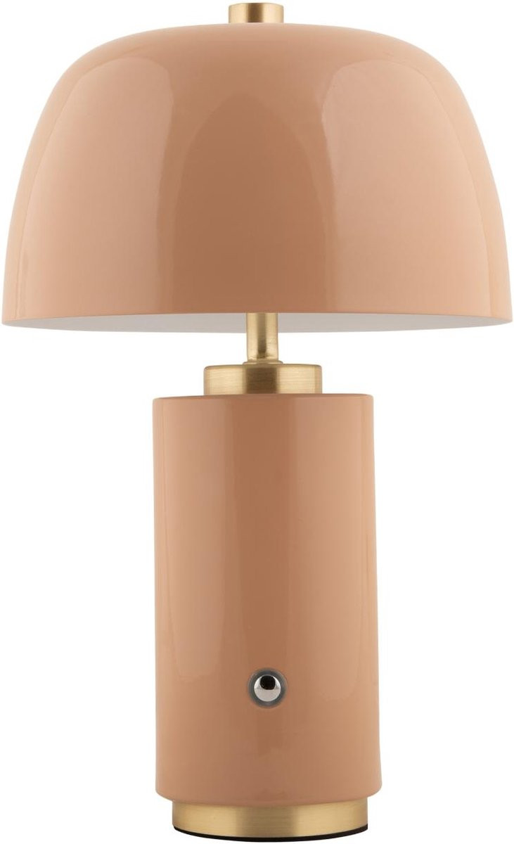 Leitmotiv Freya LED Tafellamp - Bruin - Scandinavisch Design