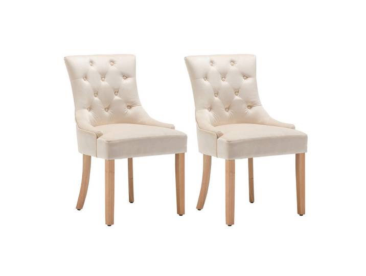 Livetastic Stuhl-Set, Creme, Holz, eckig, 56x91x63 cm, Esszimmer, Stühle, Esszimmerstühle, Esszimmerstühle-Set