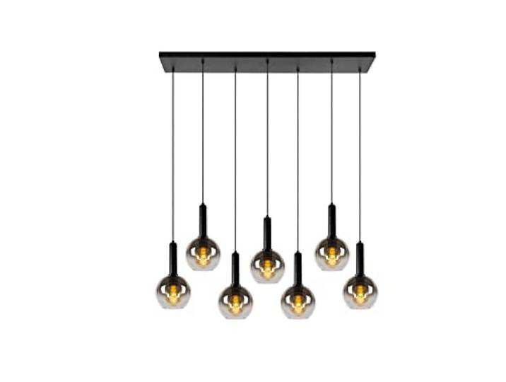 LUCIDE MARIUS - Hanglamp - 7xE27 - Zwart