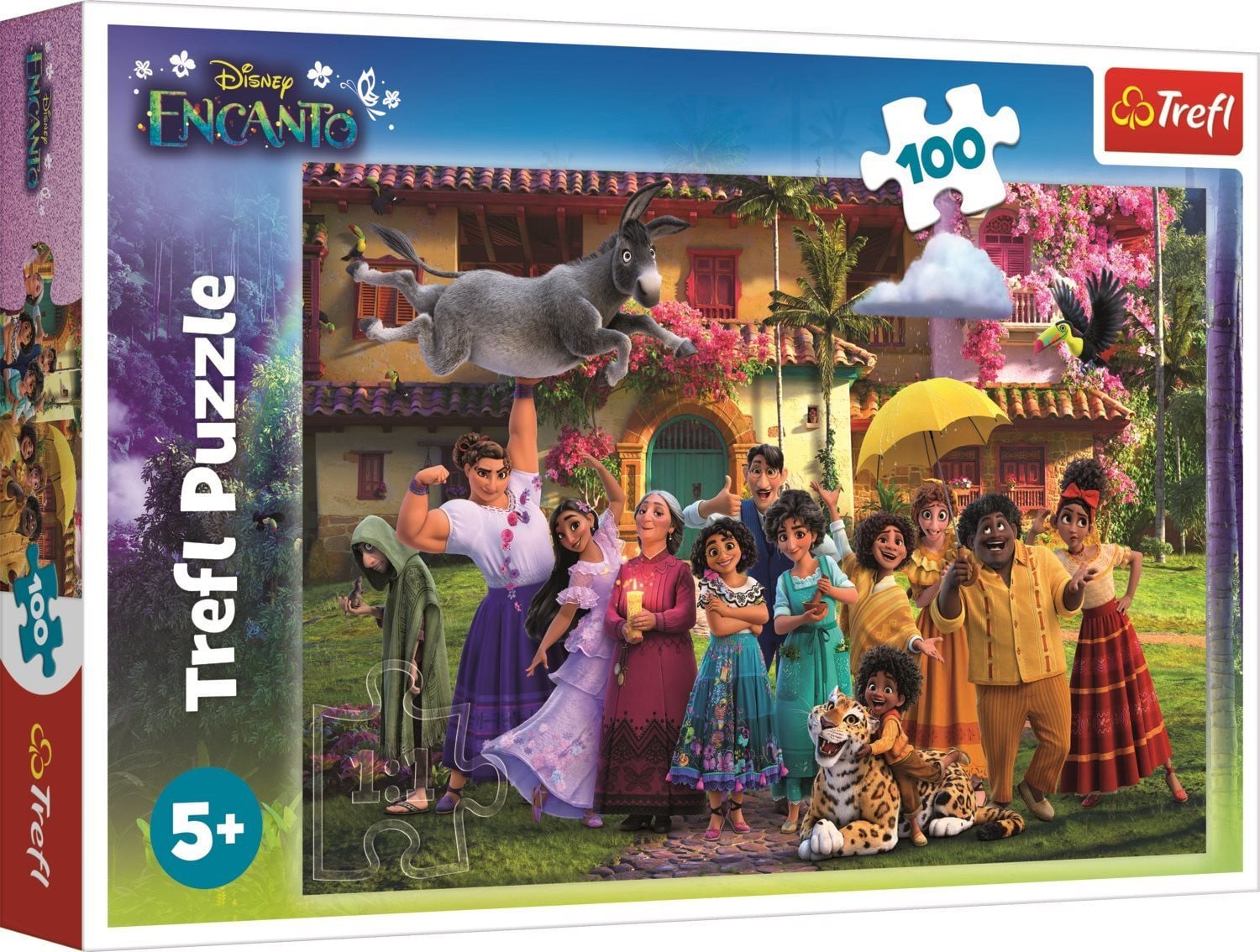 Trefl Puzzel Encanto: Magie wacht in Encanto, 100 stukjes