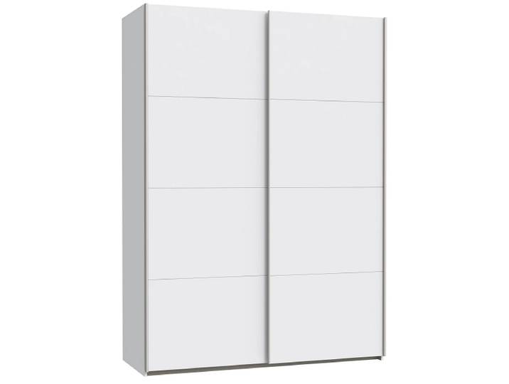 Schwebetürenschrank PALERMO weiss 2 Türen