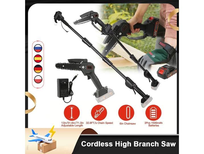 Makita – tronçonneuse électrique à poteau télescopique sans fil 24V, scie à branches hautes, outil d'élagage extérieur pour jardin et maison, batterie