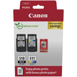 Canon PG-510 / CL-511 Photo Value Pack