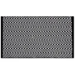 Pro Home Teppiche black & white 50x80 cm Zigzag