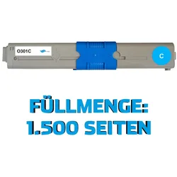 Toner kompatibel zu OKI 44973535 cyan