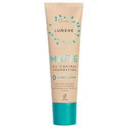 Lumene, Foundation, Matt Control Oil-Free Foundation for Oily and Combination Skin (0 Light Ivory)
