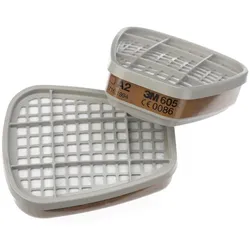 3M, Atemschutzmaske, Kombifilter A1B1E1 6057 EN141 f.Art.Nr.4000370680/-690 (FFA1B1E1K, 8x)