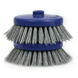 CaddyClean STK004801 Bürste Tynex 1.0 hart 2 Stück/Pack, für schweres reinigen und schrubben
