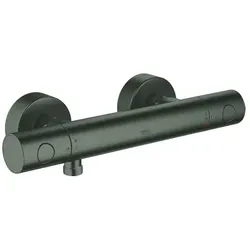 Thermostat-Brausebatterie Grohtherm 1000 Cosmopolitan 34065_2, Wandmontage, hard graphite
