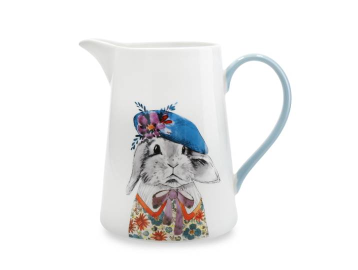 Pichet en porcelaine de Tipperleyhill, 1.2L