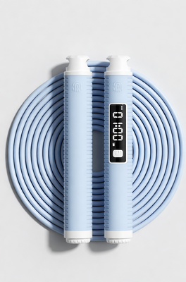 Clever Finds Smart Jump Rope With Counter Dual Hall Sensor Electronic Skipping Rope For Fitness Training blue
