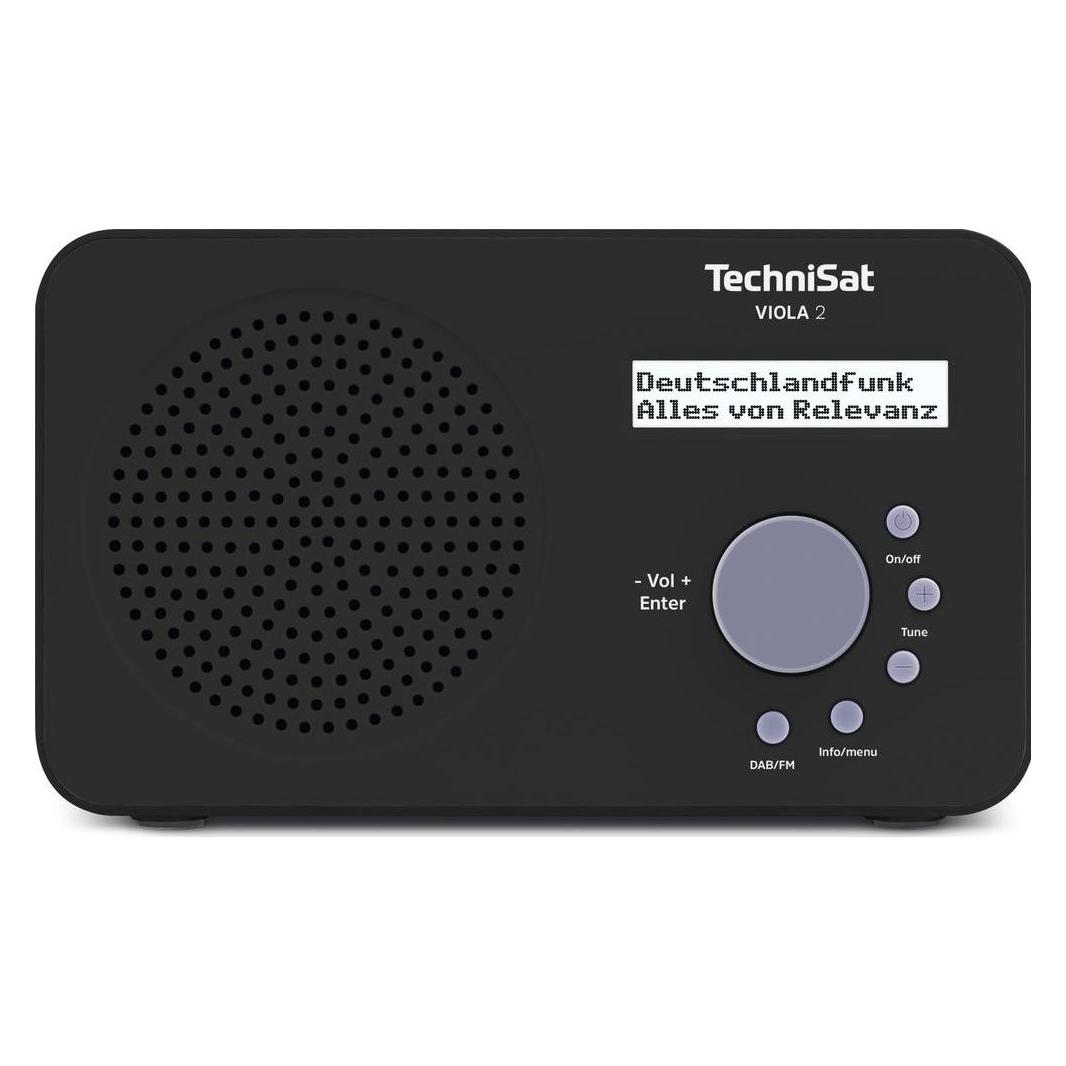 TechniSat VIOLA 2, schwarz (DAB+, FM) (0002/3906)