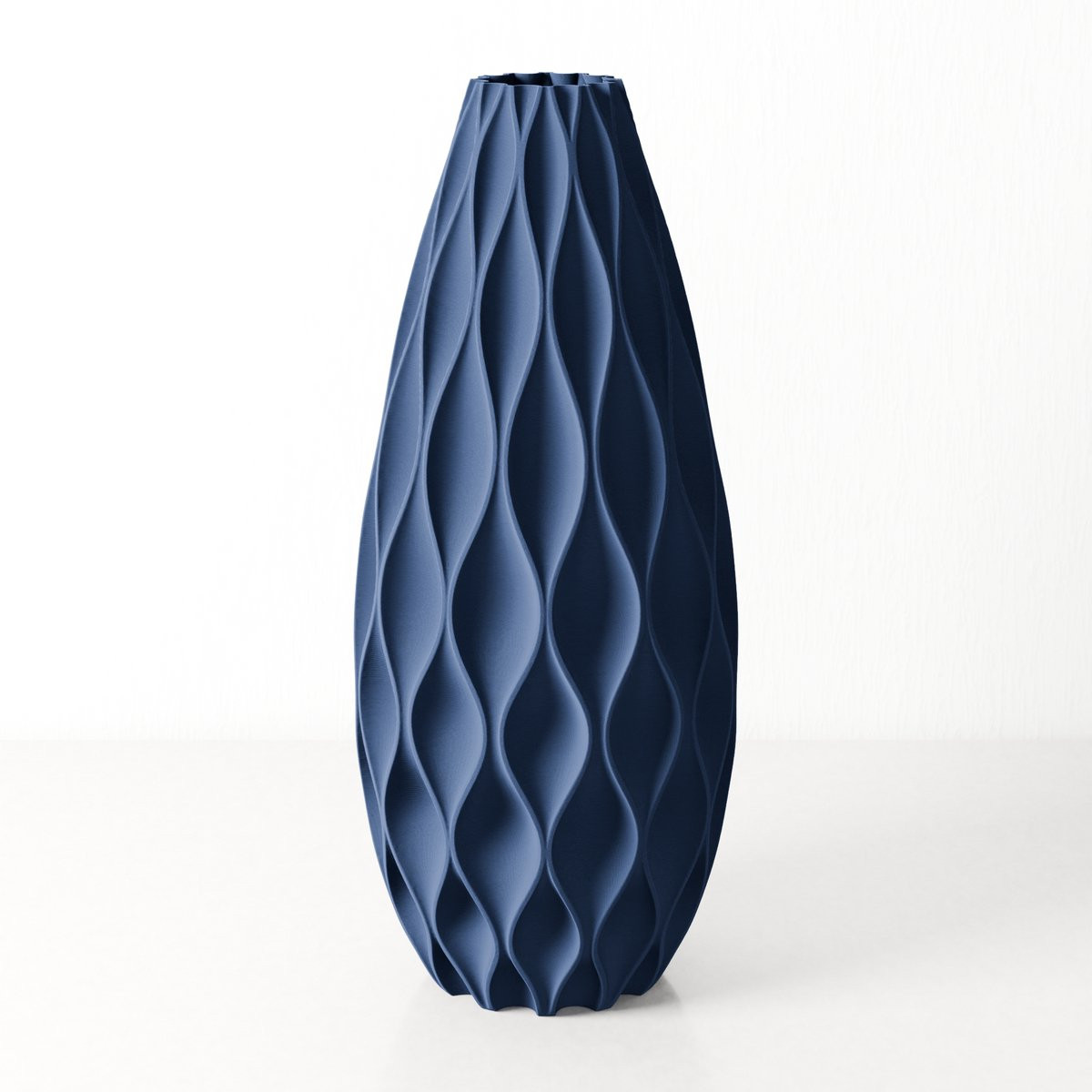Fleuriek Grote Vaas Blauw - H50 cm