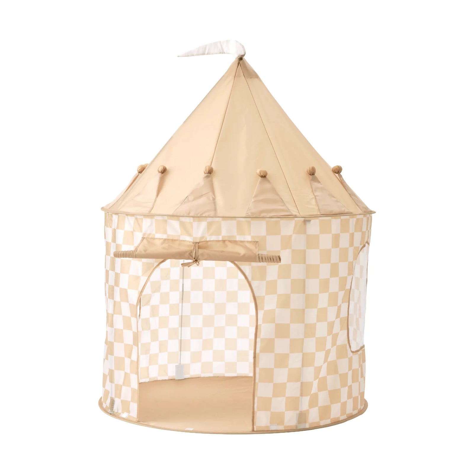 Kid's Concept kindertent ruitjes geel