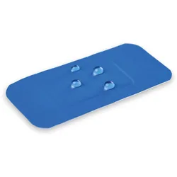 Detectaplast Blaues detektierbares wasserabweisendes Pflaster 38x72mm - 50St
