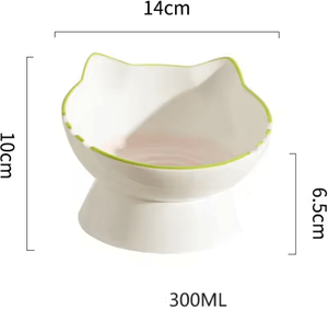 Inspire Curations ComfortLift Elevated Cat Food & Water Bowl food Bowl