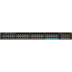 Cisco Catalyst WS-C3650-48TS-L (48 Ports), Netzwerk Switch, Schwarz