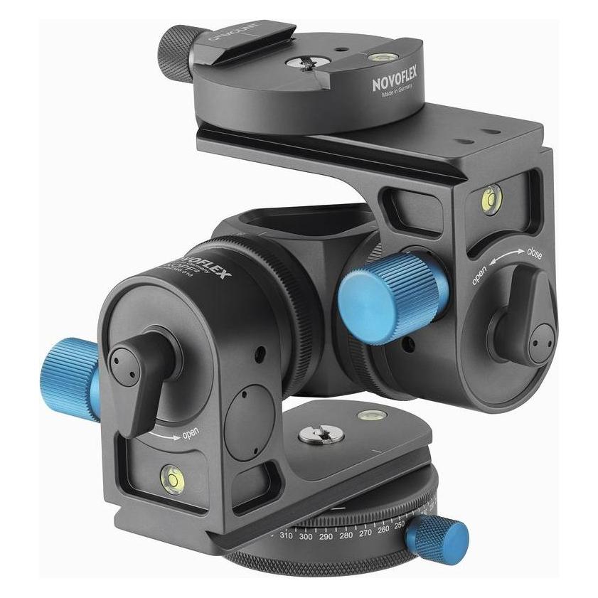 Novoflex Modularer Getriebekopf KOPF² Basic (Getriebeneiger, Panoramakopf) (4110100673)
