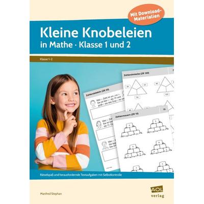 Kleine Knobeleien in Mathe - Klasse 1 und 2, Set von Manfred Stephan, Scolix in der AAP Lehrerwelt GmbH, 978-3-403-10700-2