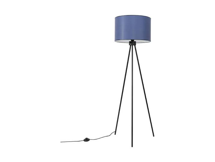 Design Stehlampe „Nevia“ Marineblau/Schwarz Sollux Lighting