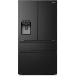 HISENSE RF728N4SBFE French Door (560 l, E, 1785 mm hoch, Schwarz)